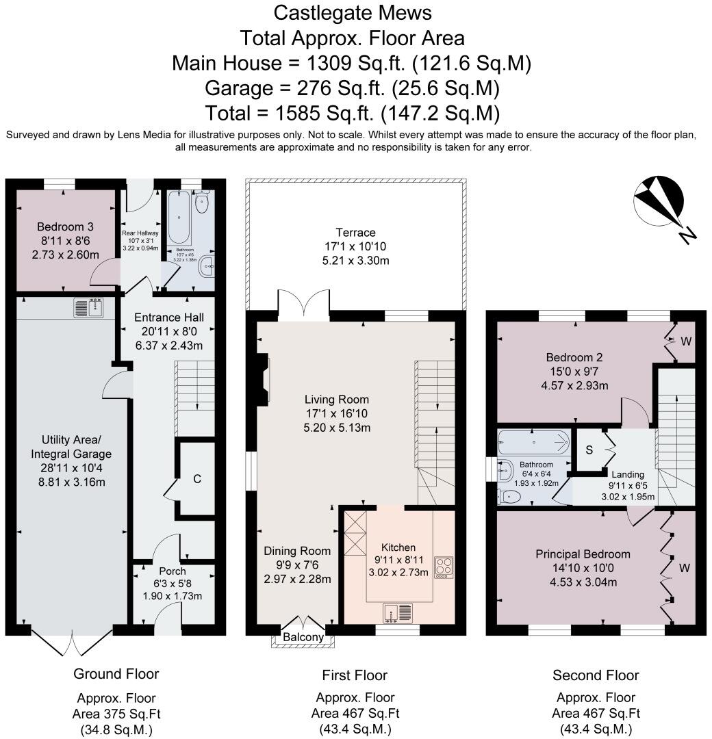 Castlegate Mews, Prestbury, Macclesfield, Cheshire, SK10 floorplan