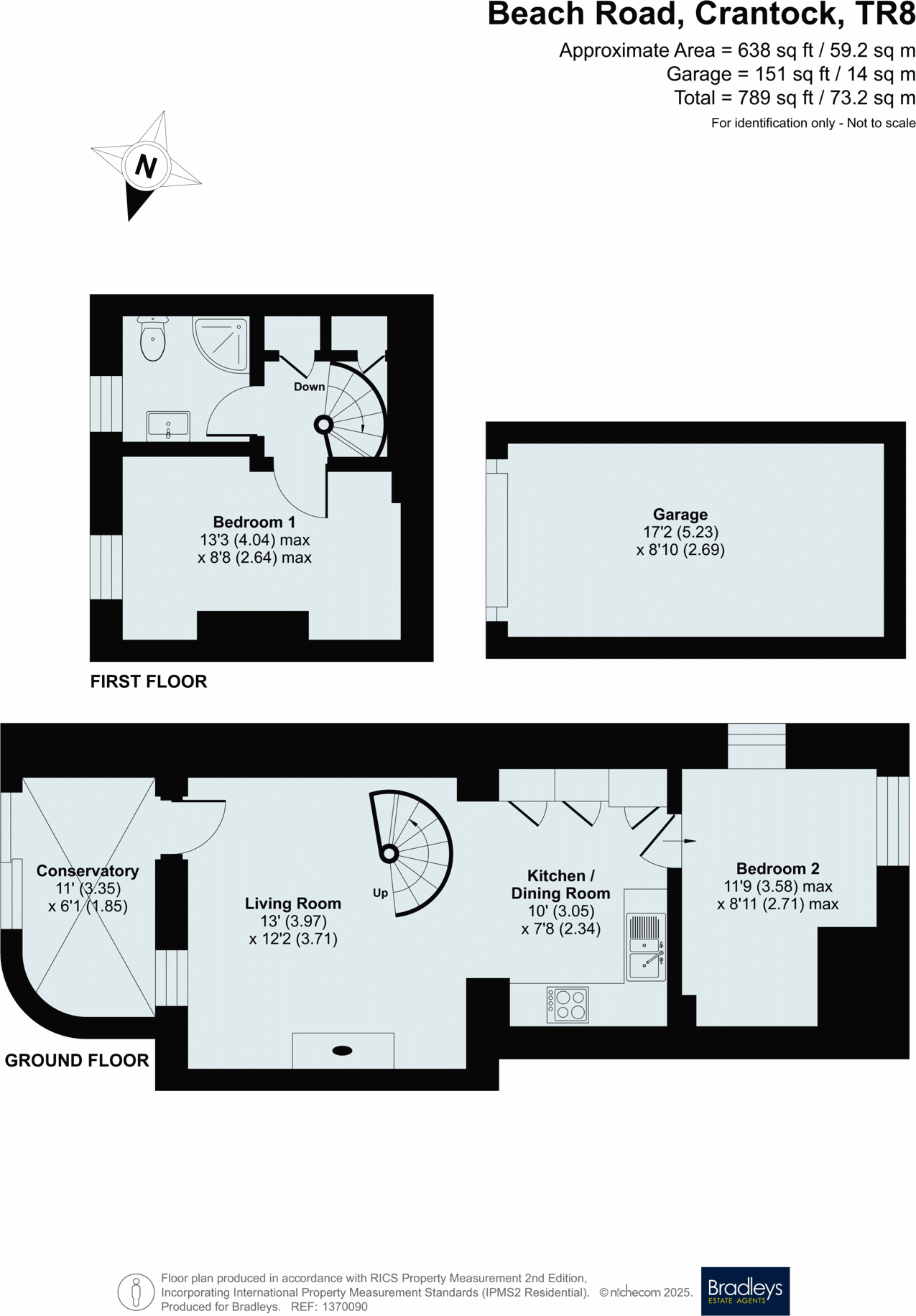 Ivy Terrace, Beach Road, Crantock, Newquay floorplan