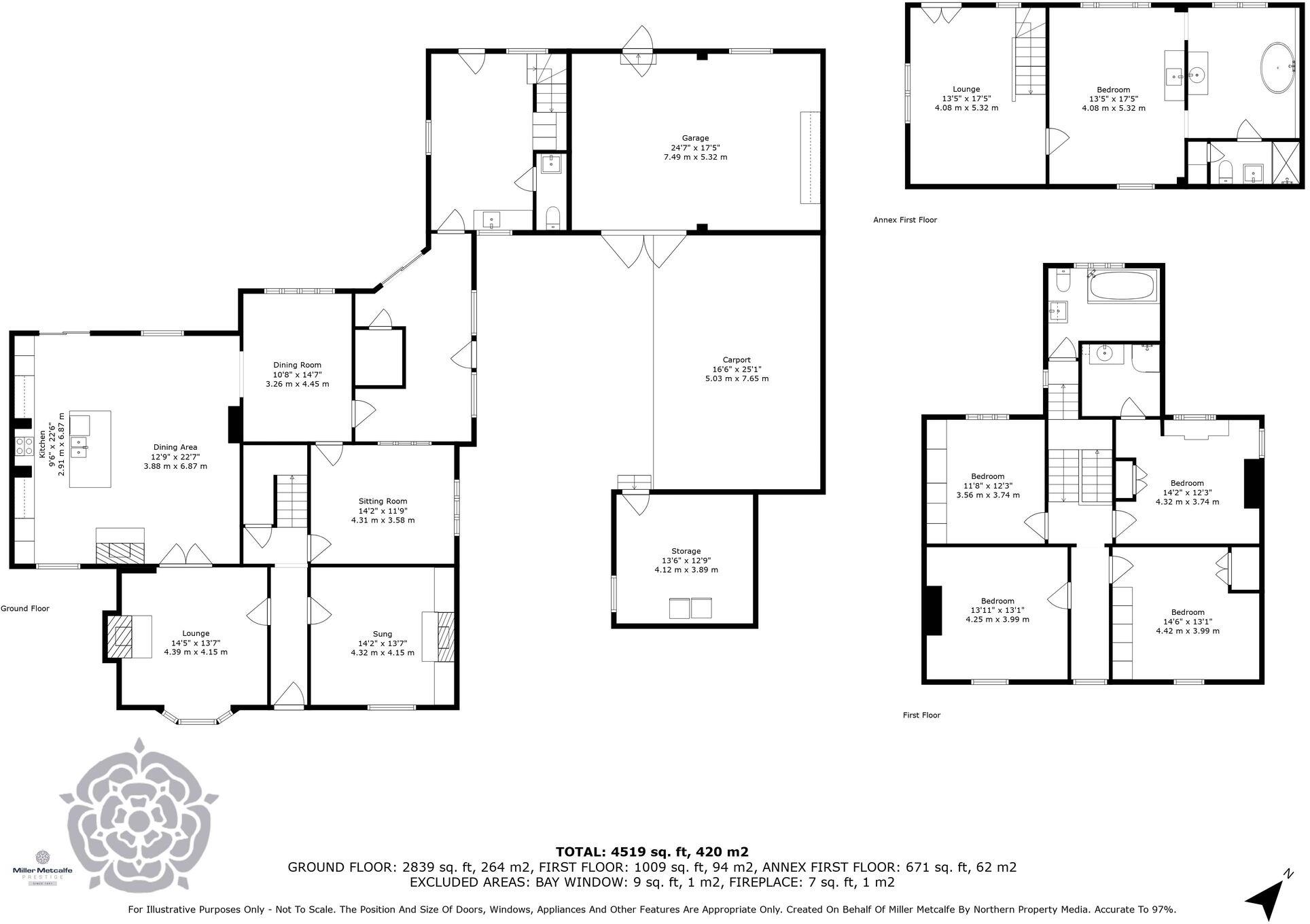 88 Twiss Green Lane, Culcheth, WA3 floorplan