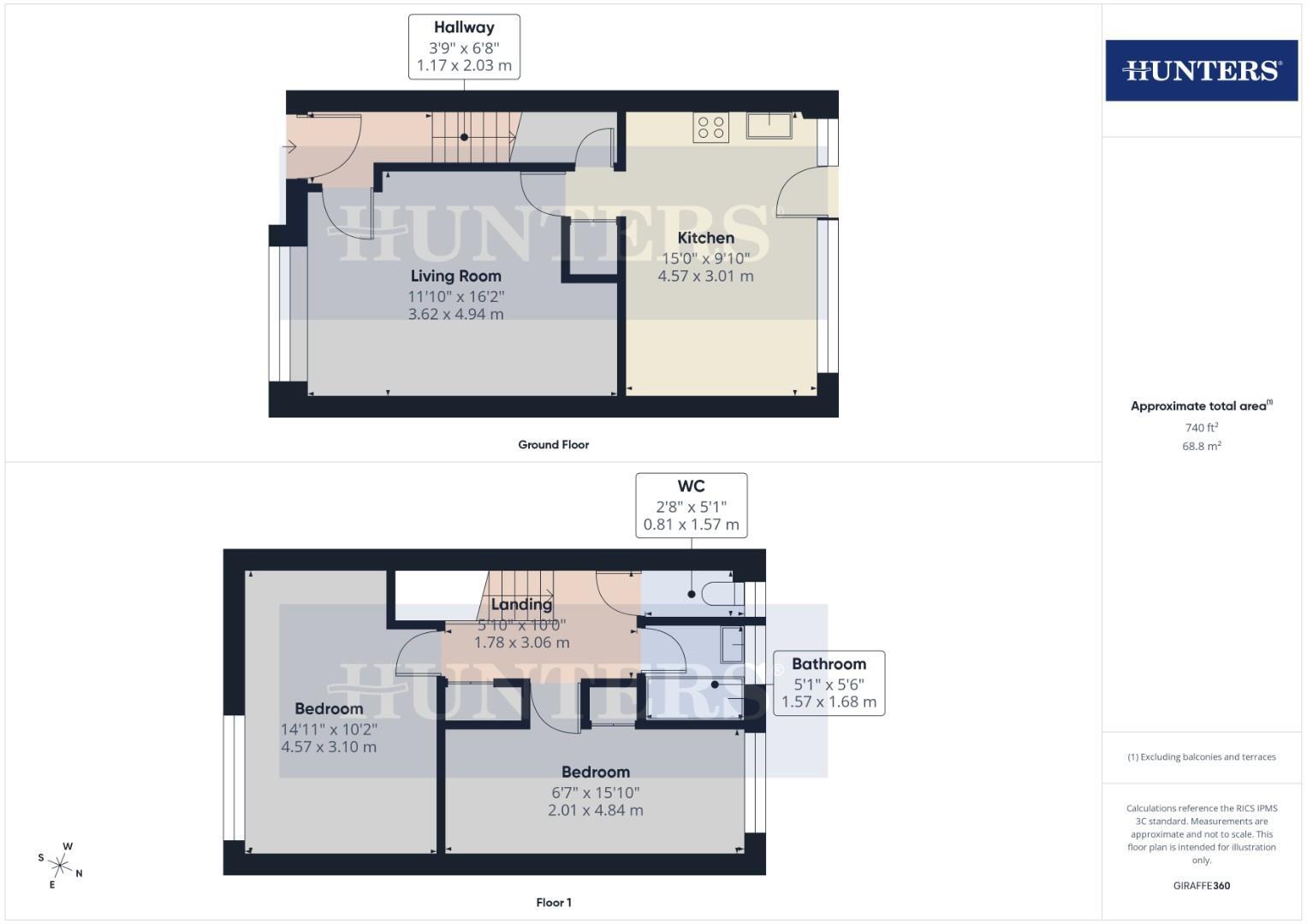 Stamford Walk, Bridlington, East Yorkshire floorplan