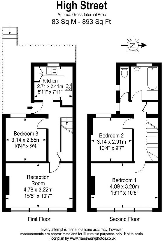 High Street, Whitton floorplan