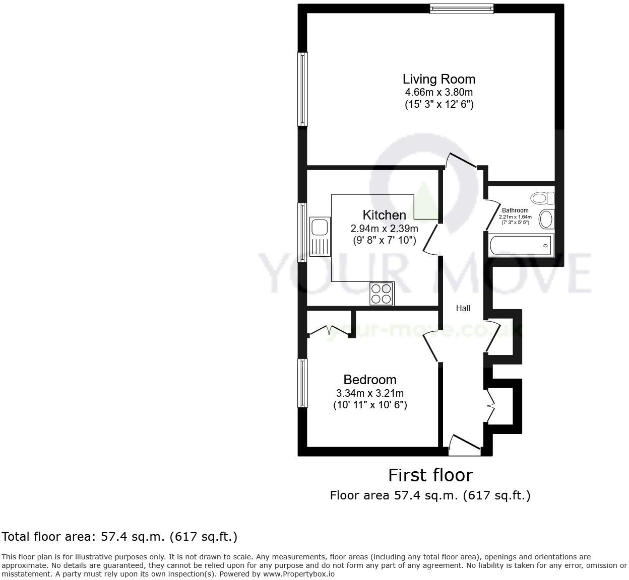 Vernon Road, Sutton, SM1 floorplan