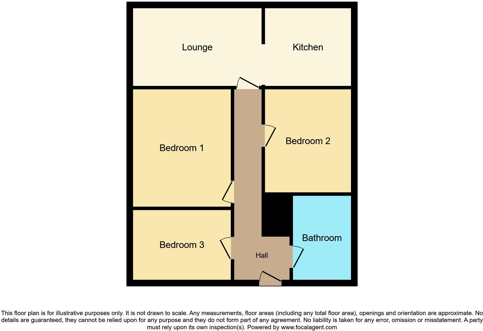 Calder Glen Courts, Mull, Airdrie, North Lanarkshire, ML6 floorplan