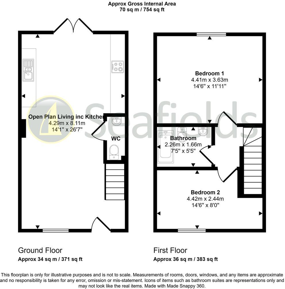 Sherbourne Street, Bembridge, PO35 5SD floorplan