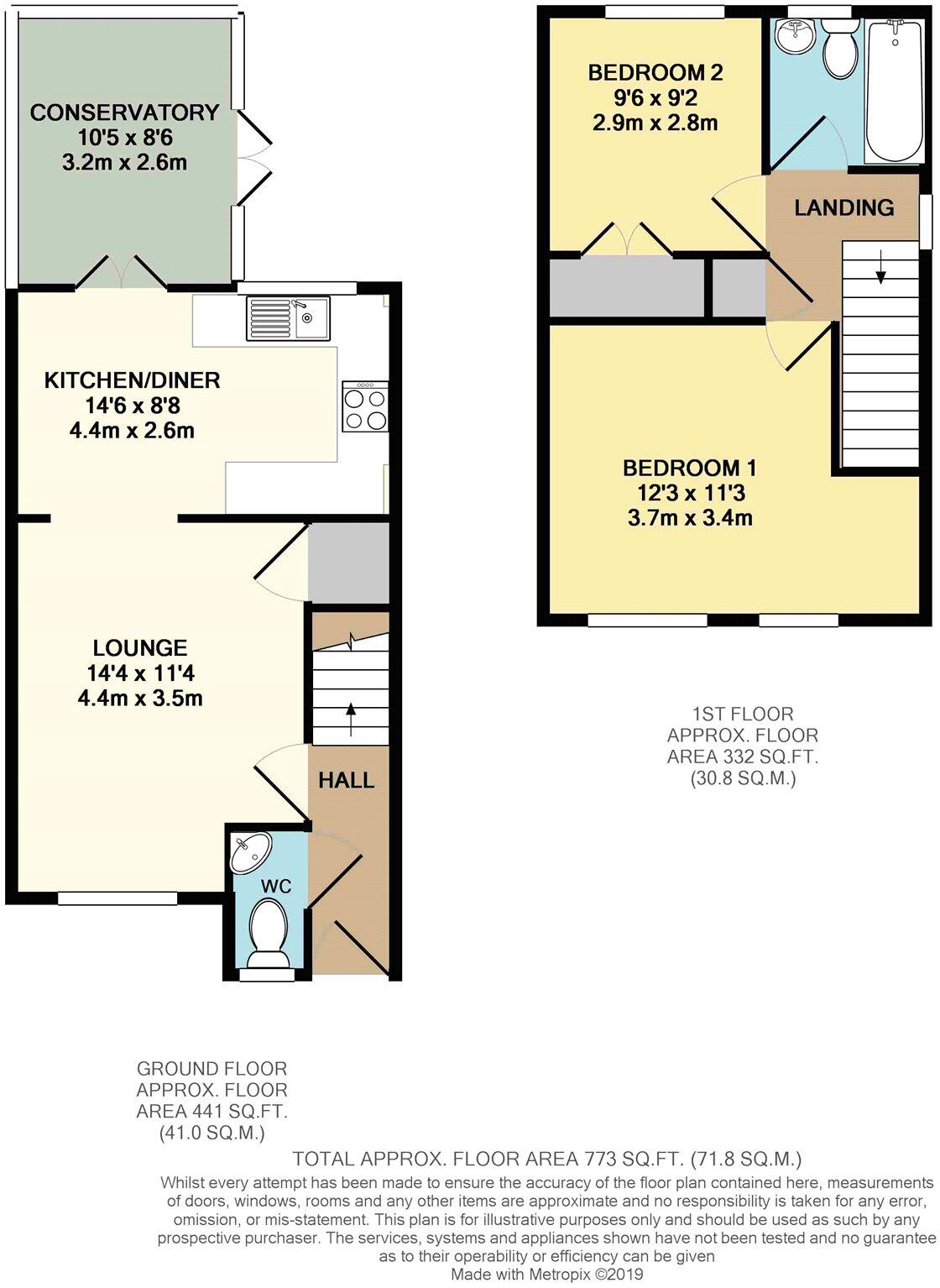 Blenheim Close, West Row, Suffolk, IP28 floorplan