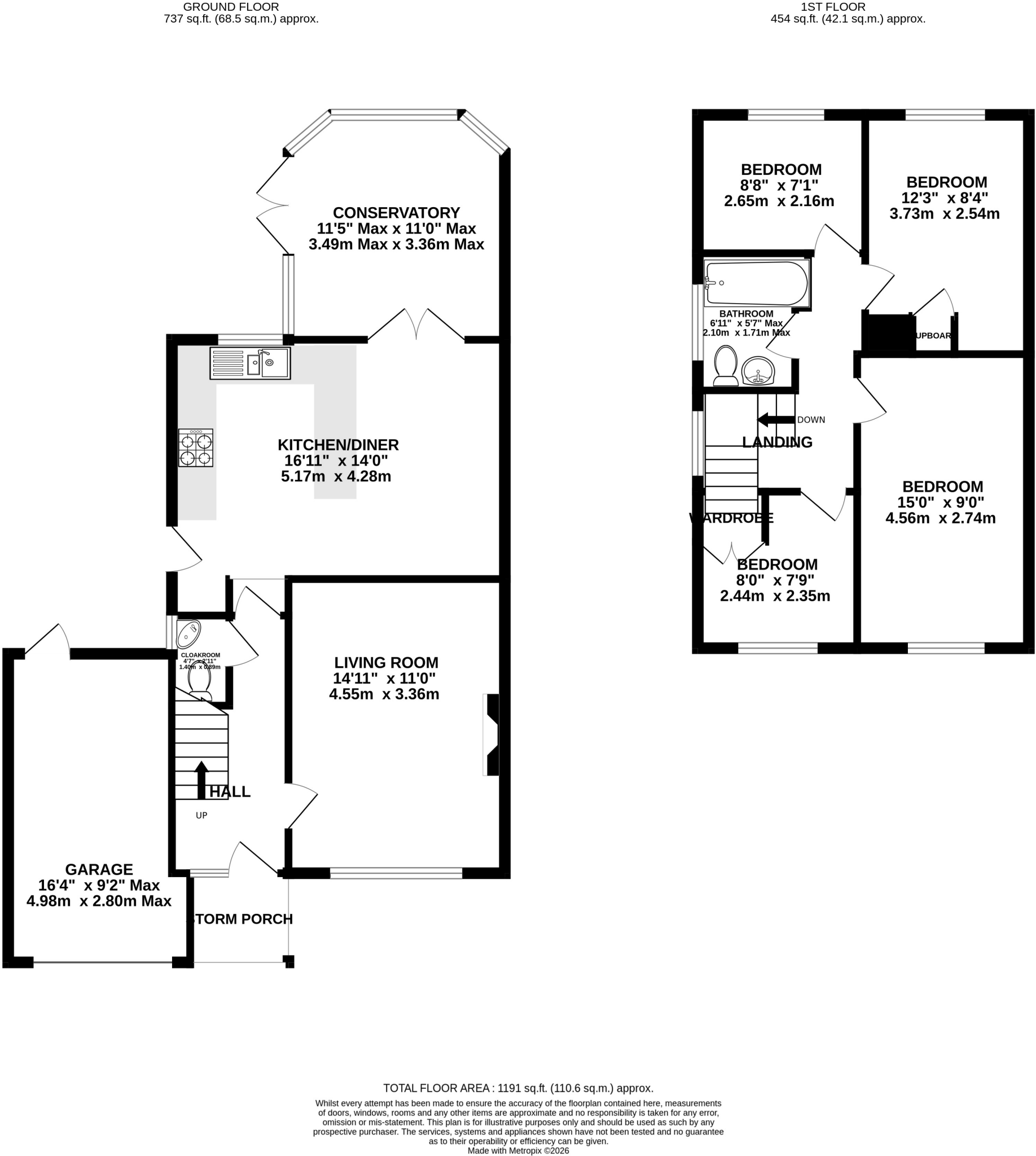 Samber Close, Lymington, Hampshire, SO41 floorplan