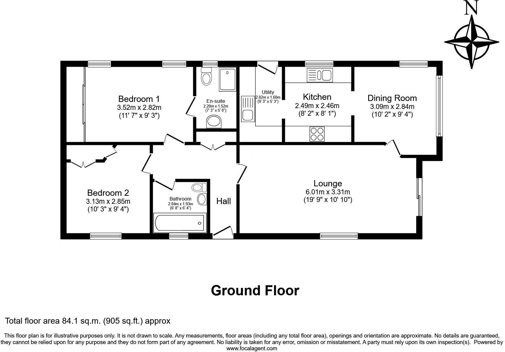 Peterborough, Cambridgeshire, PE8 floorplan