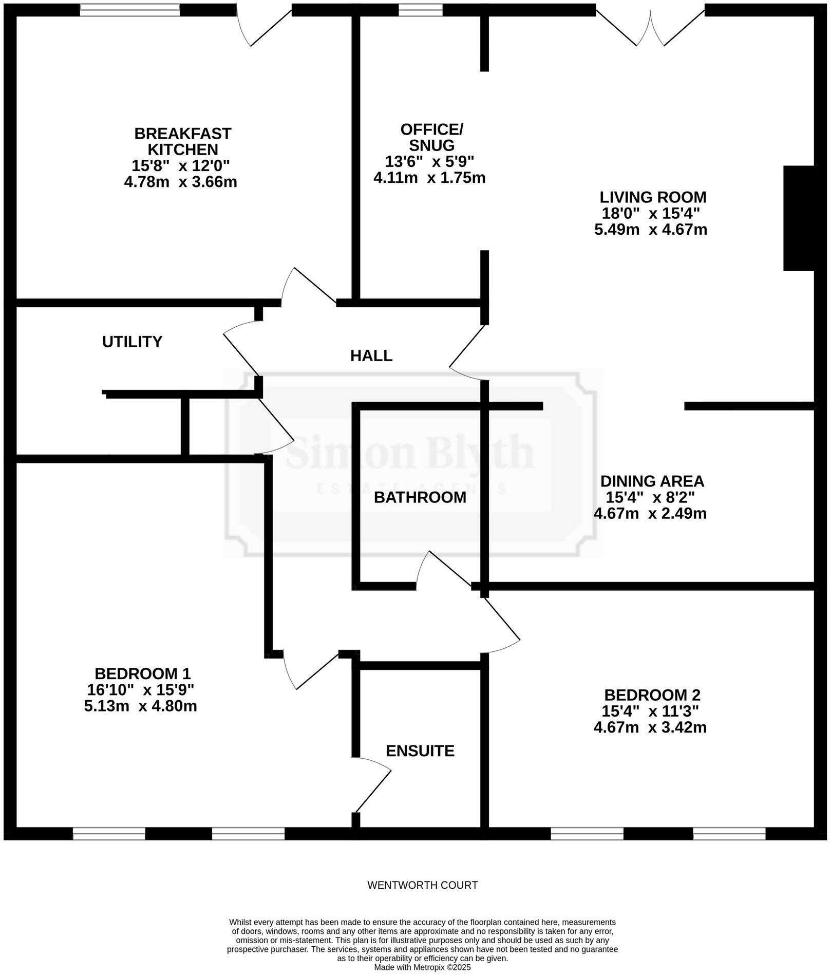 Wentworth Court, Penistone floorplan