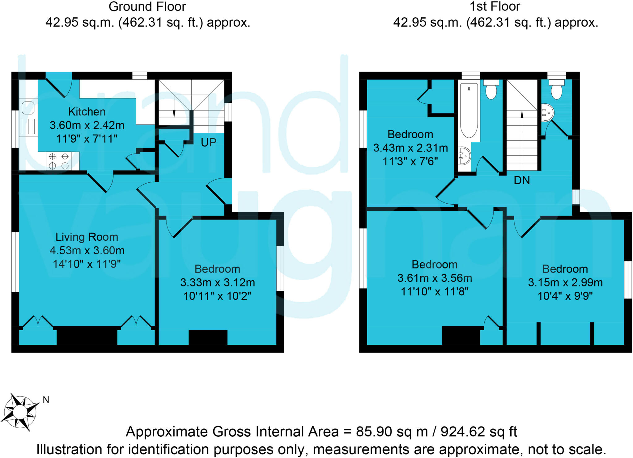 Manton Road, Brighton, East Sussex, BN2 floorplan