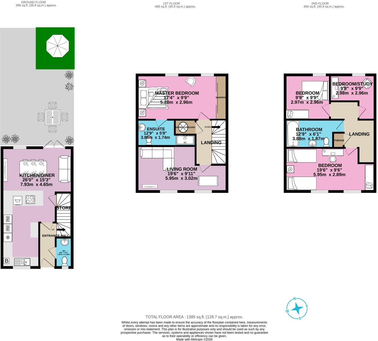 32 Yorkley Road, Cheltenham floorplan