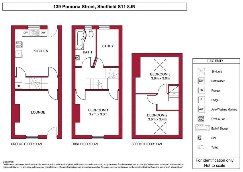 139 Pomona Street, Ecclesall floorplan