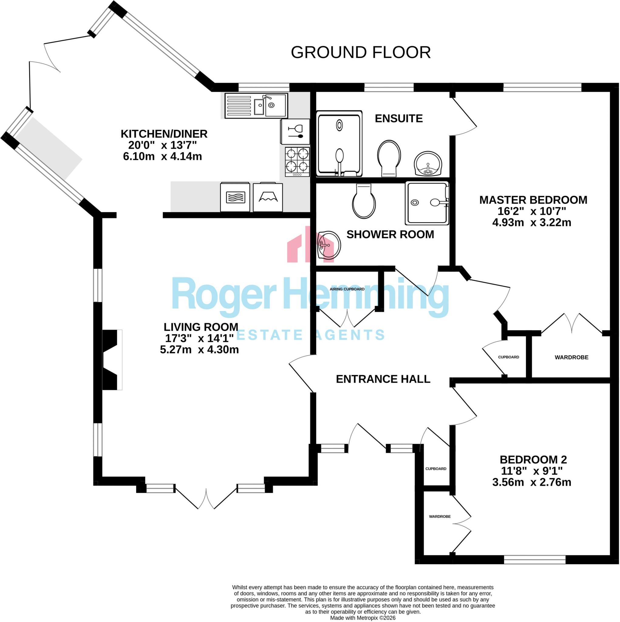 The Paddocks, Honiton floorplan