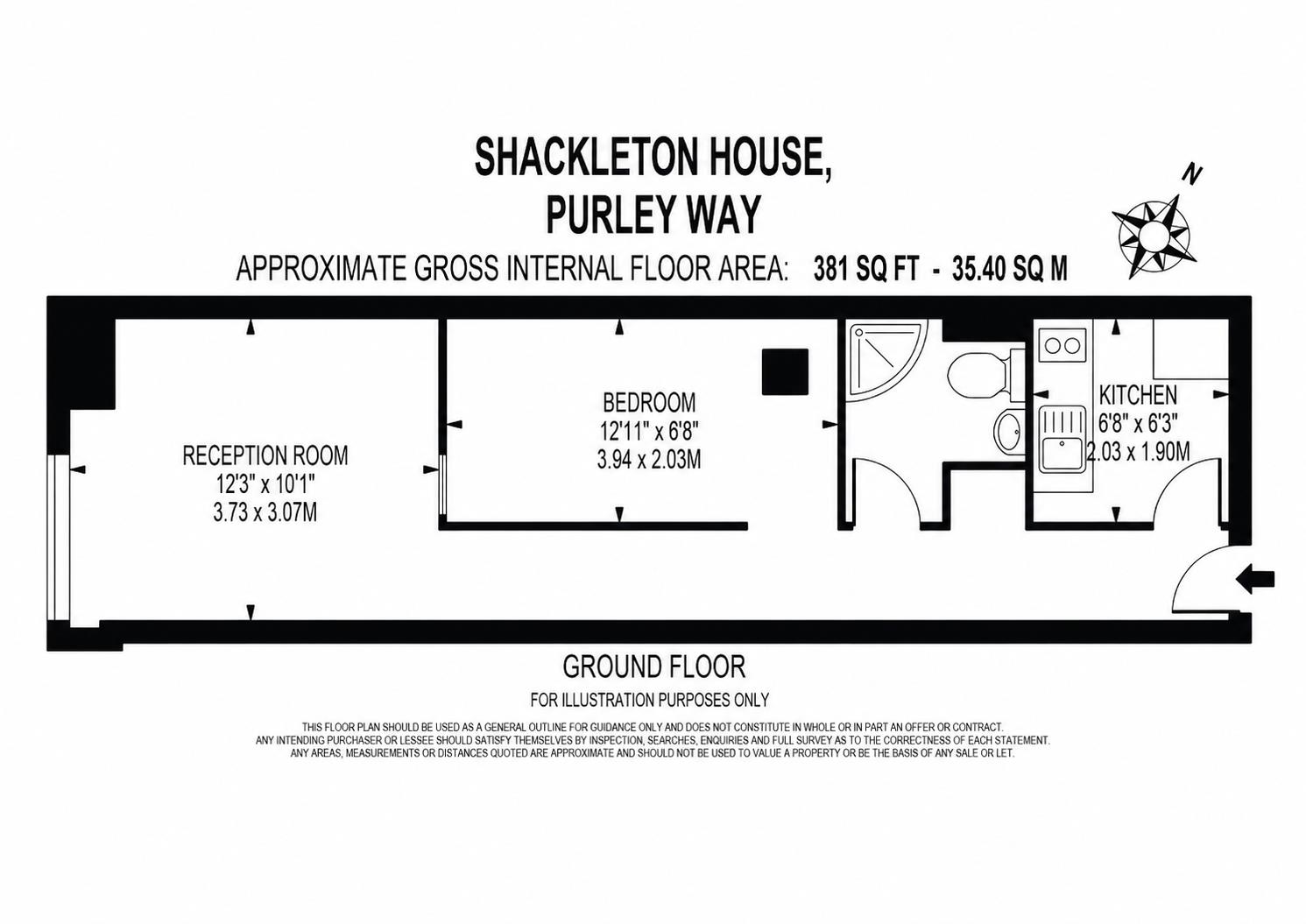 Purley Way, CROYDON floorplan