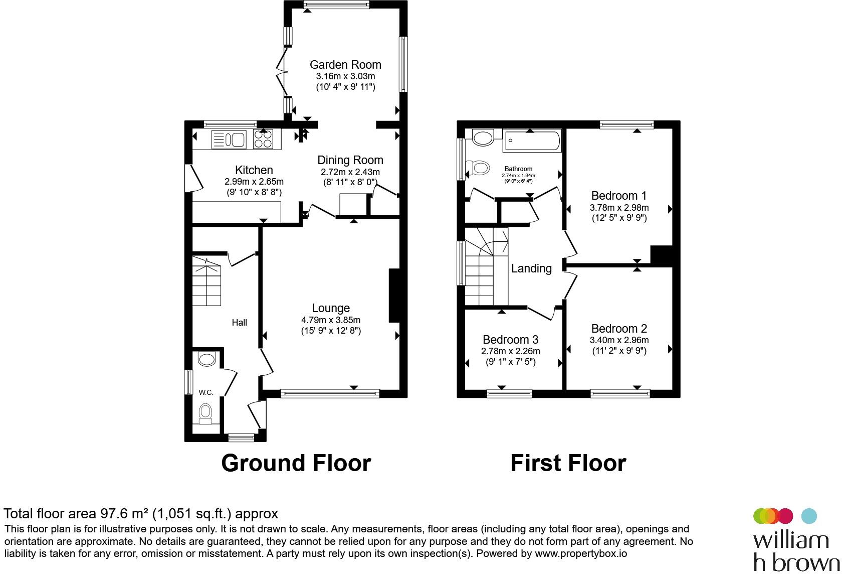St. Michaels Close, Billinghay, Lincoln floorplan
