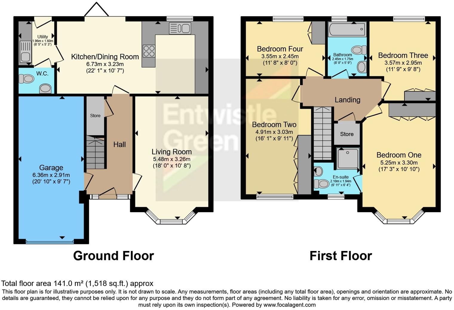 Edges Farm Close, Bolton, Greater Manchester, BL5 floorplan