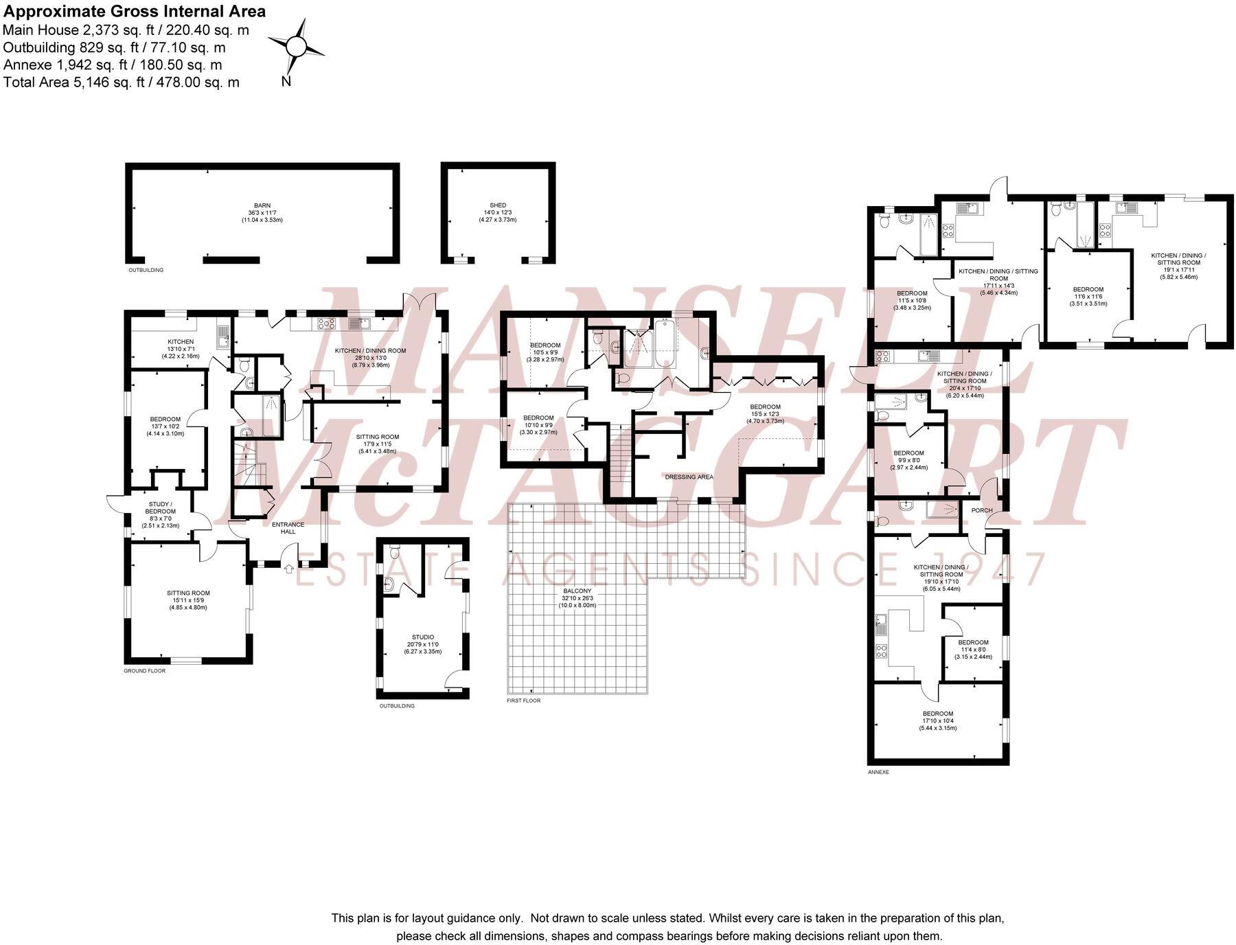 South Road, Plumpton Green, BN8 floorplan