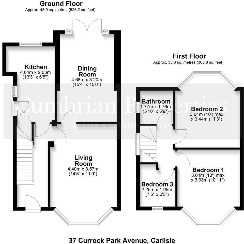 Currock Park Avenue, Currock, Carlisle floorplan