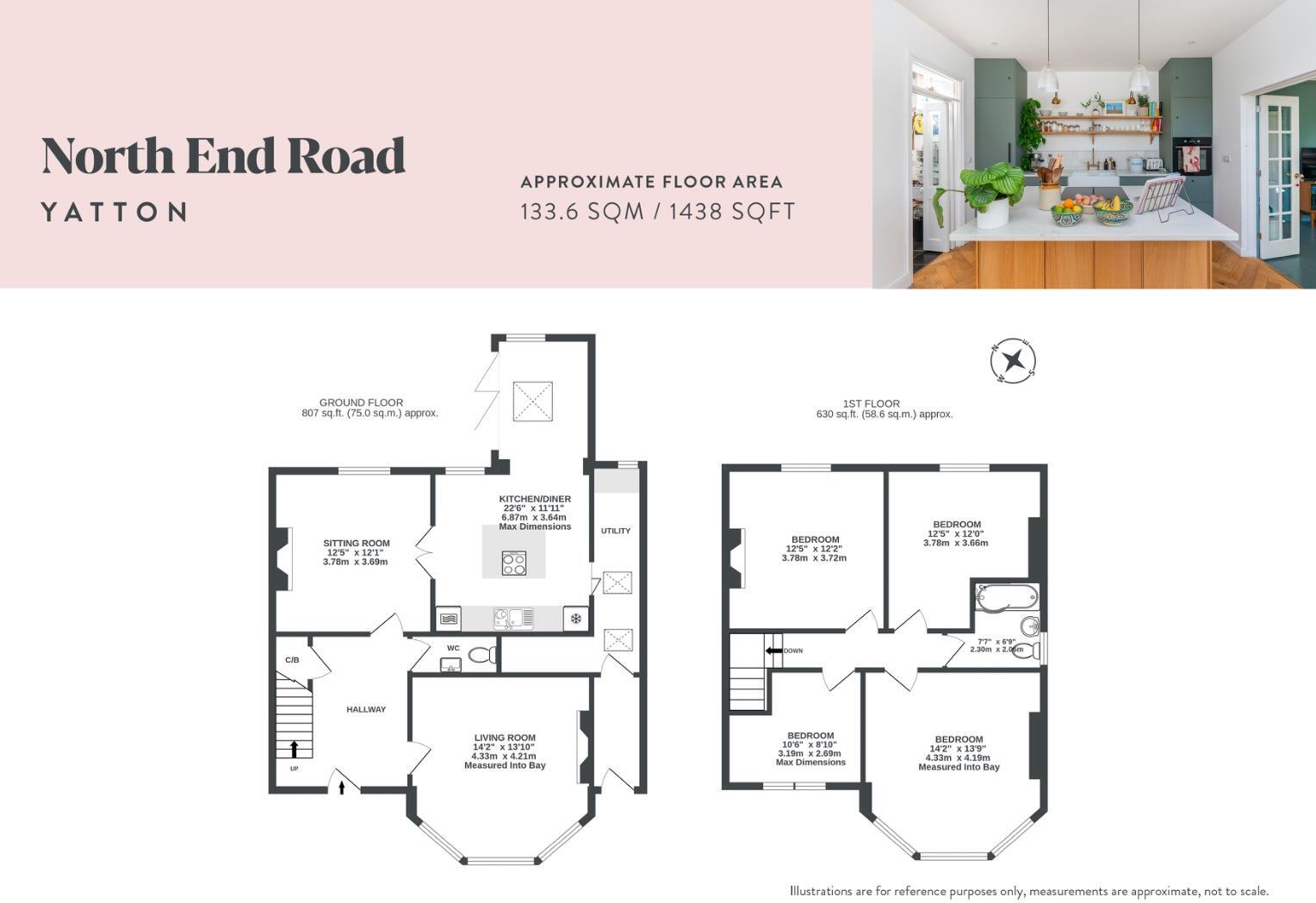 North End Road, Yatton floorplan