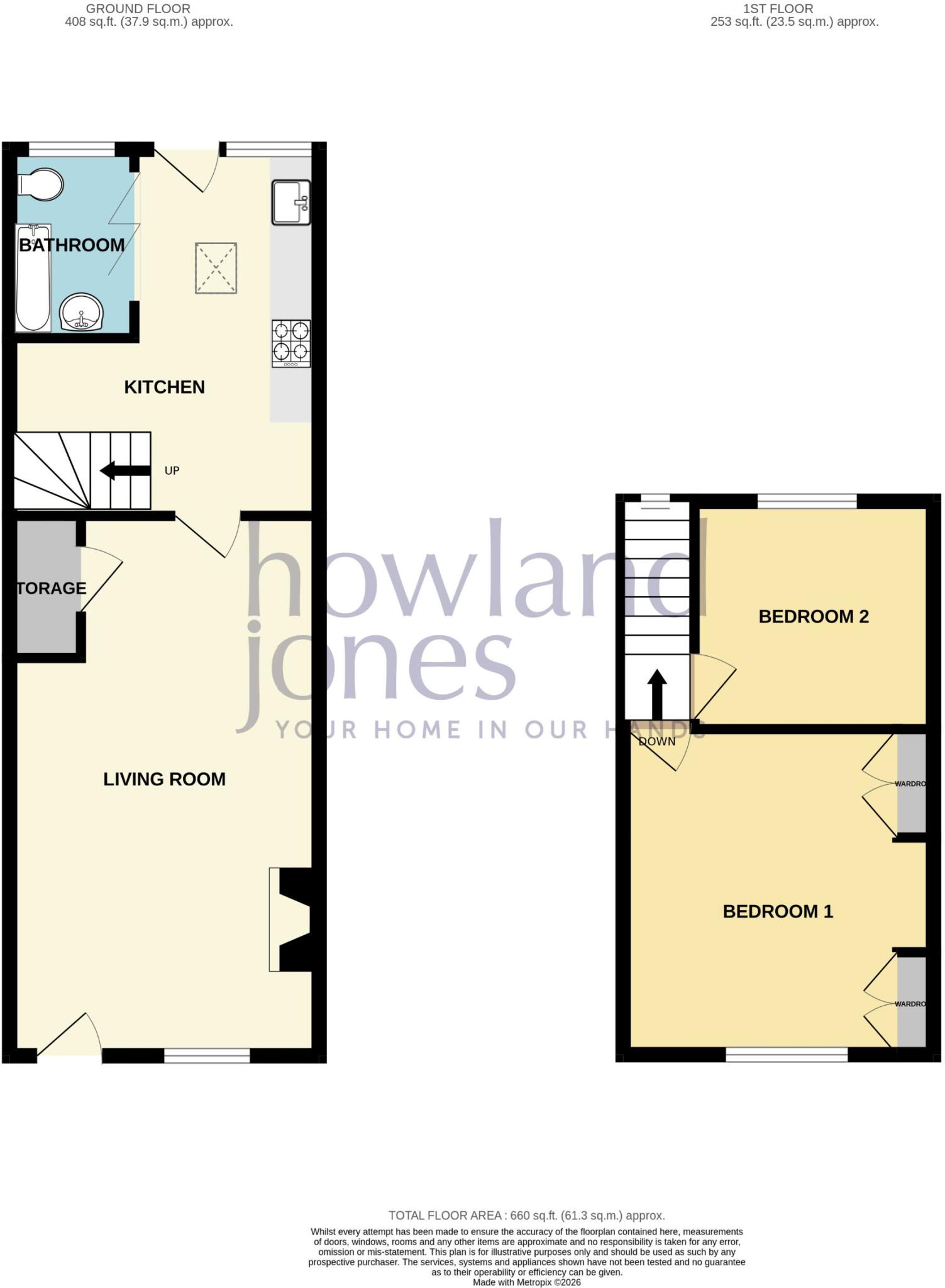 Navigation Street, Measham floorplan