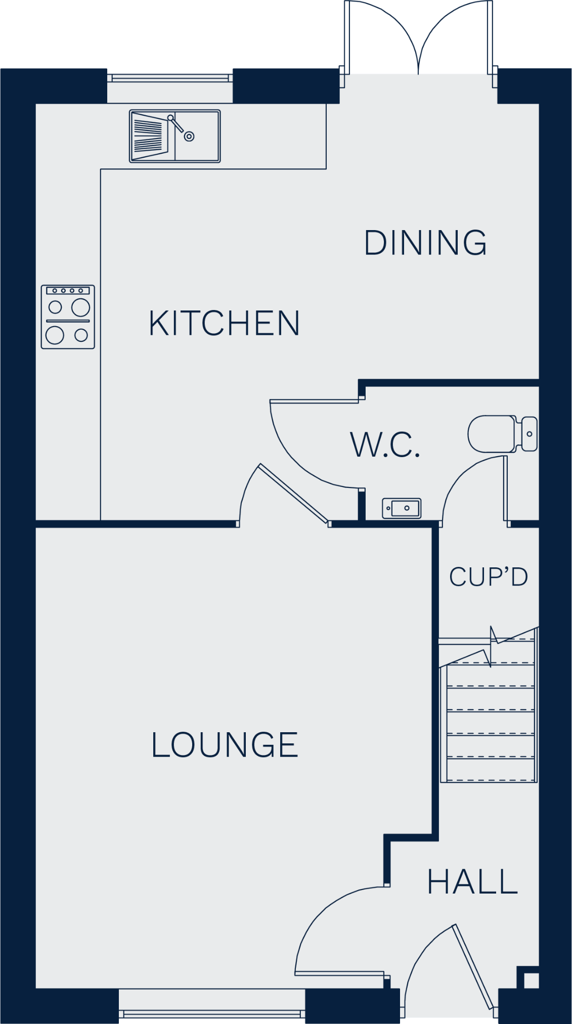 Penhill Pastures, 
Leyburn, 
DL8 5DJ floorplan