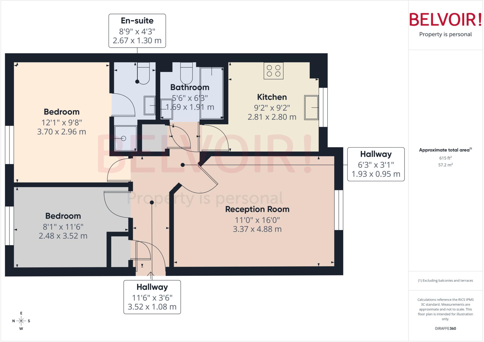 Greenfields Gardens, Greenfields, Shrewsbury, SY1 floorplan
