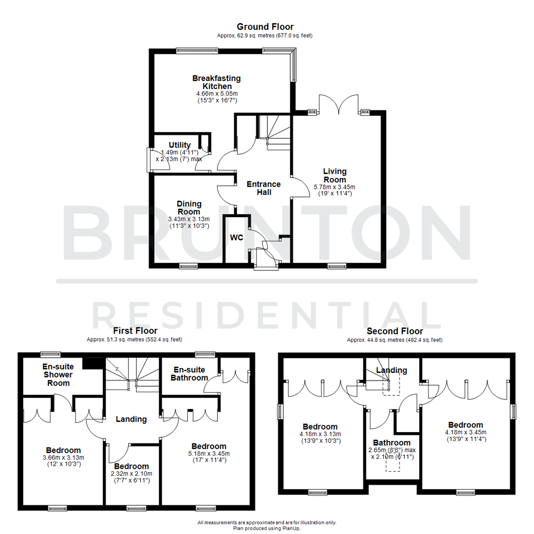 Warkworth Woods, Gosforth, NE3 floorplan