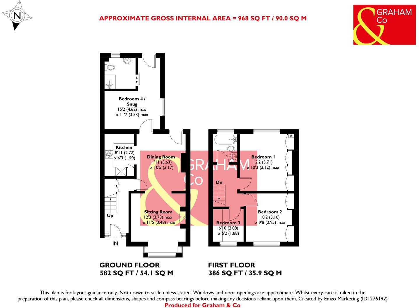 The Crescent, Andover floorplan