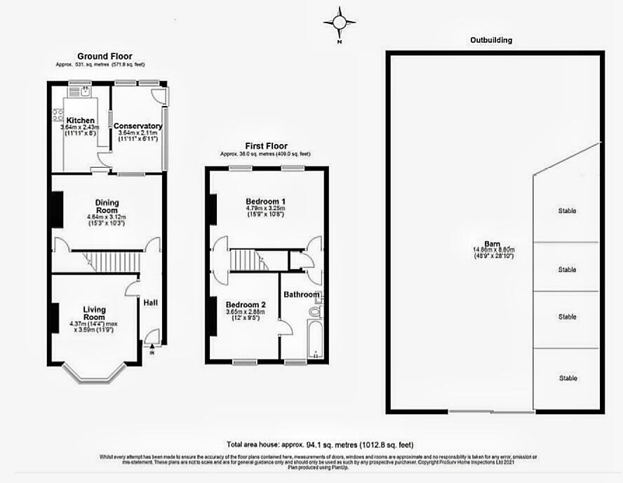 Rattle Road, Westham, Pevensey, BN24 floorplan