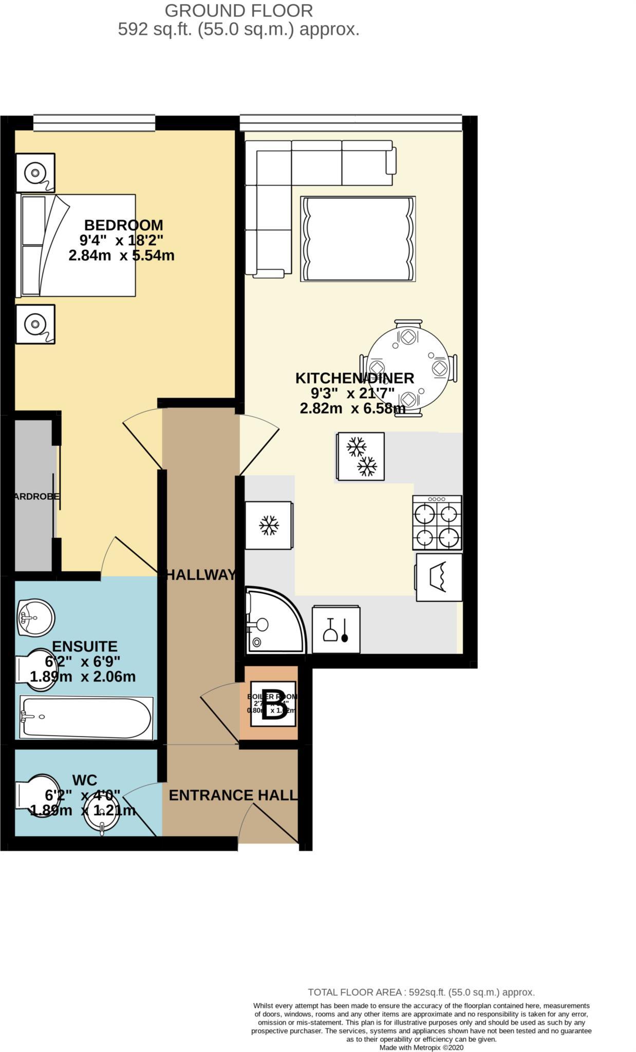 Millharbour, South Quay, E14 9NA (with allocated gated parking) floorplan