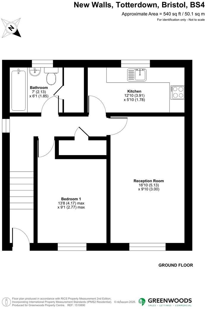 New Walls, Totterdown, Bristol floorplan