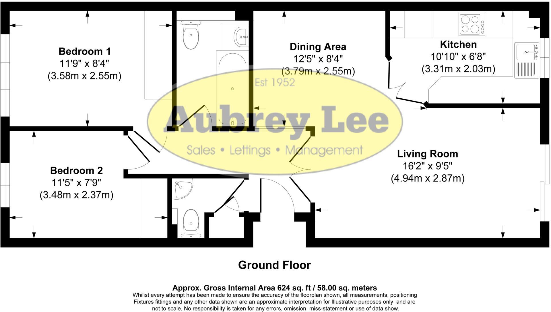 Tower Grange, Salford floorplan