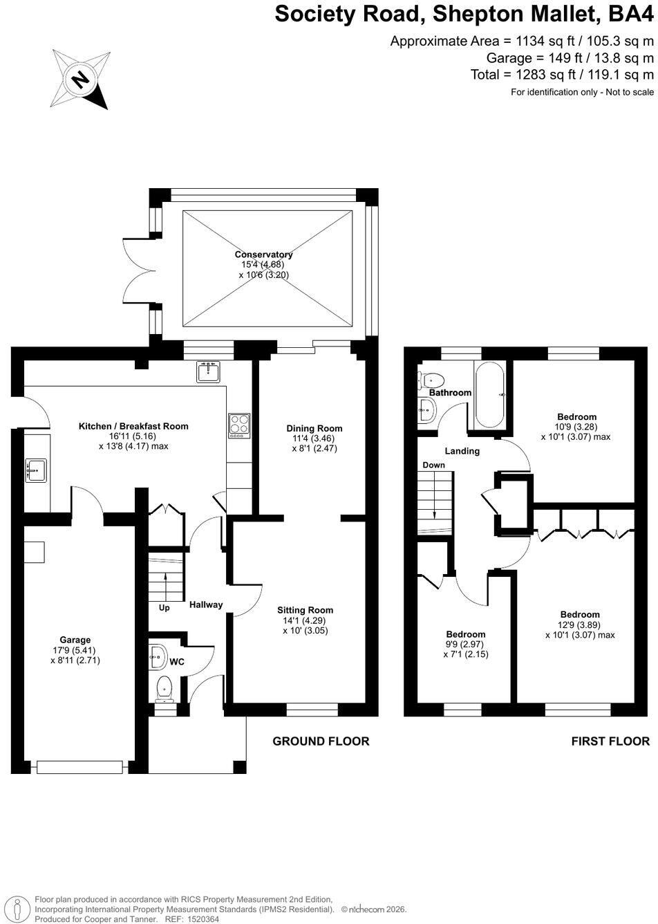 Society Road, Shepton Mallet, BA4 floorplan