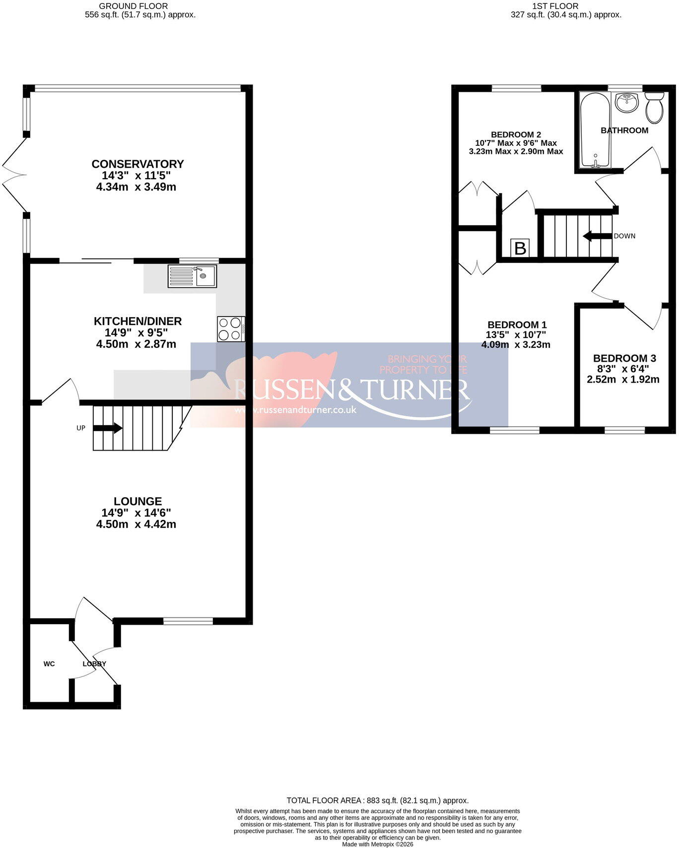Bader Close, King's Lynn floorplan