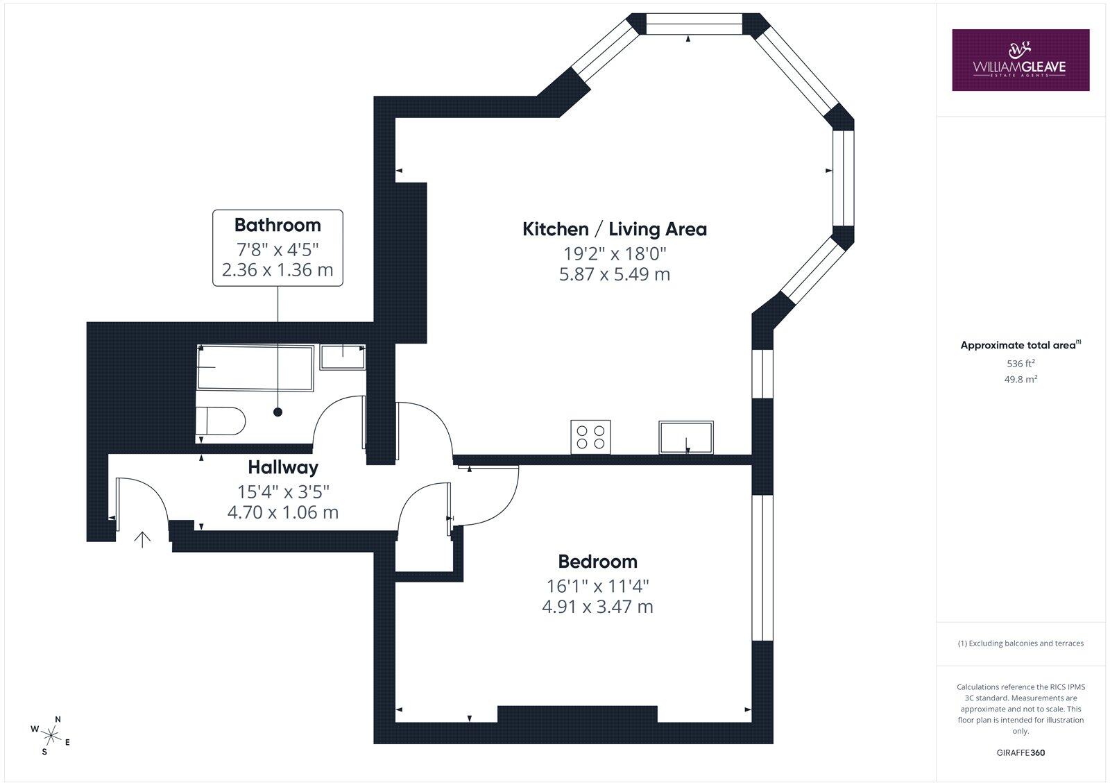 Trinity Square, Llandudno, Conwy, LL30 floorplan