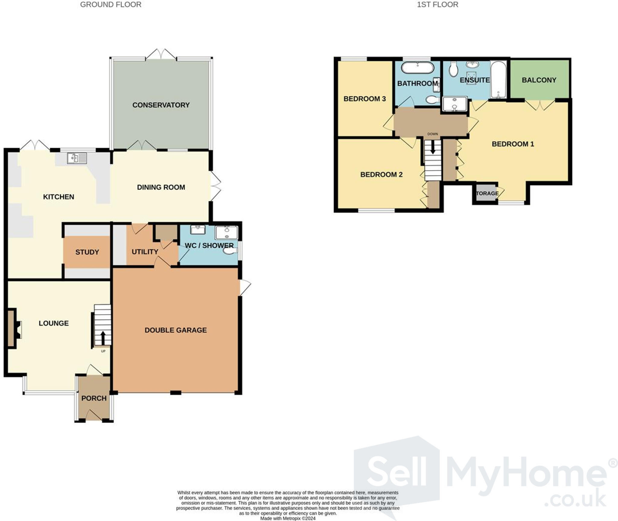 Robins Nest, Cropper Road, Blackpool floorplan