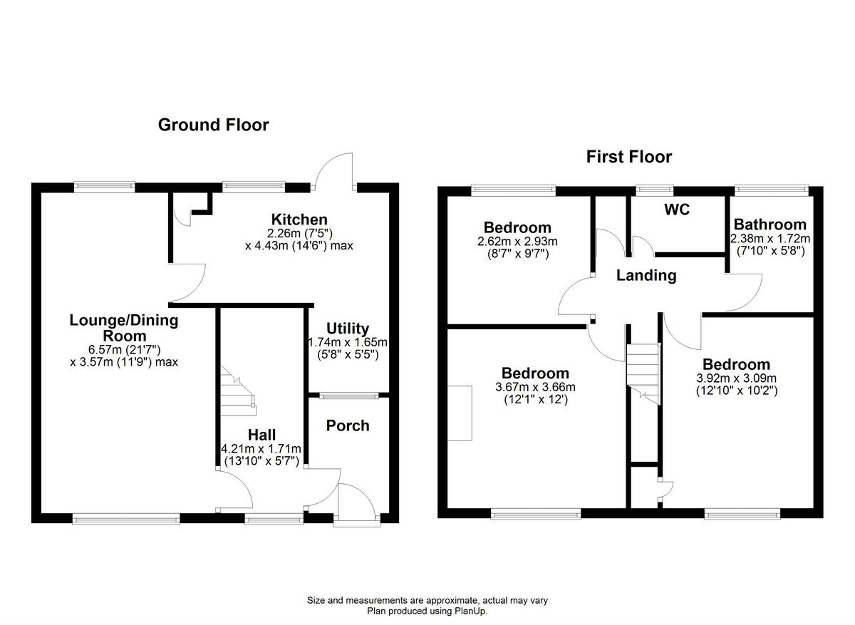 Princess Drive, Bollington, SK10 floorplan