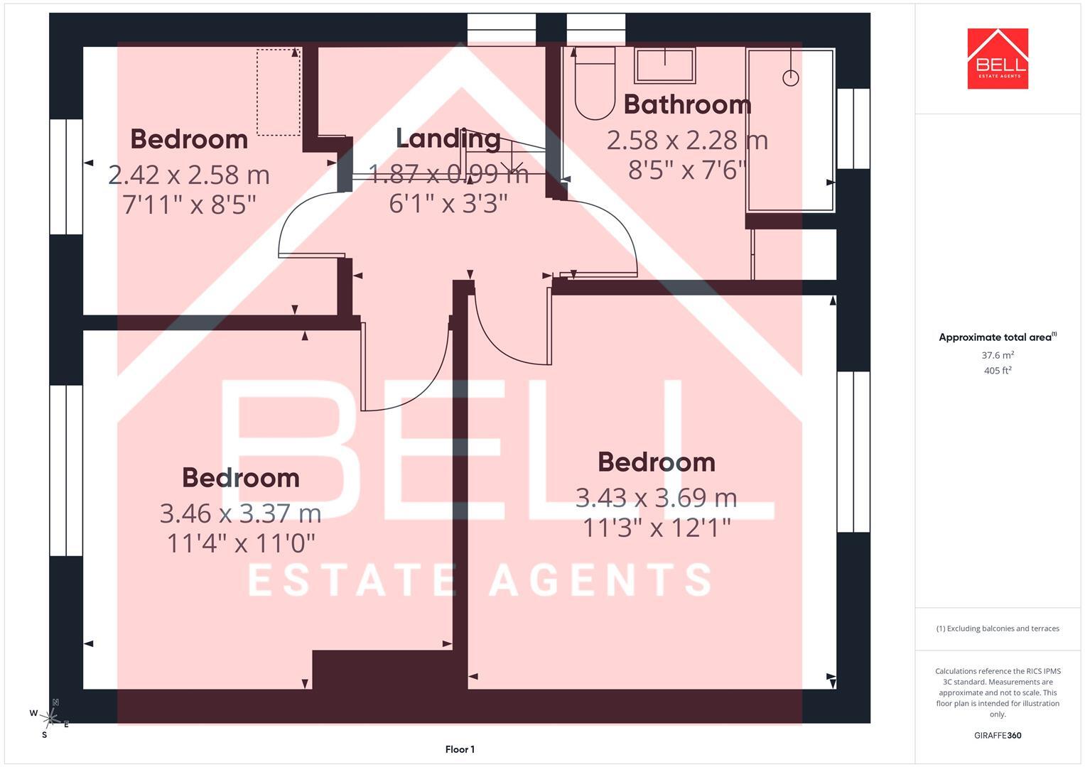 Glenbrook Terrace, Low Fell floorplan