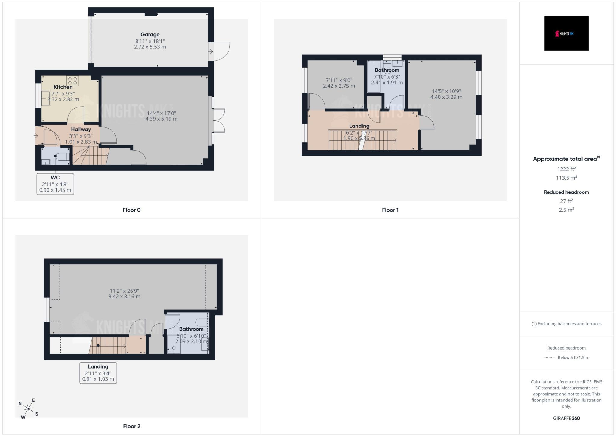 Osbourne Close, Corby floorplan