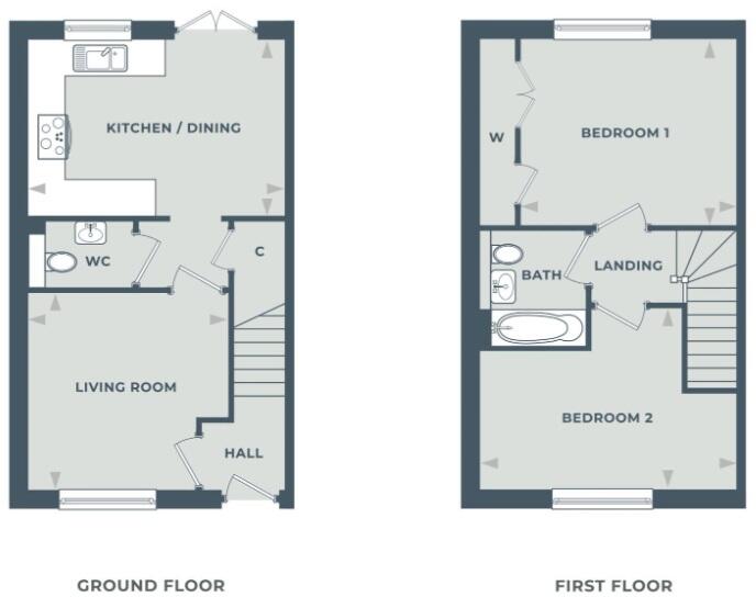Plot 396, Wrestwood Road, Bexhill-On-Sea, East Sussex, TN40 floorplan