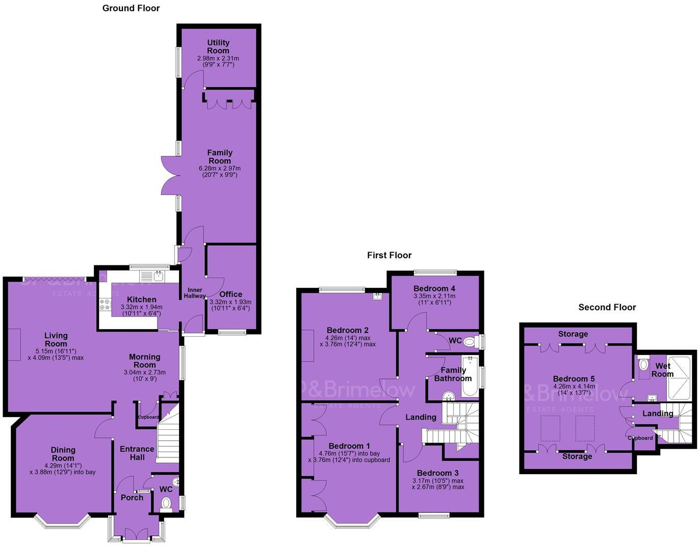 Wilmslow Road, Didsbury floorplan