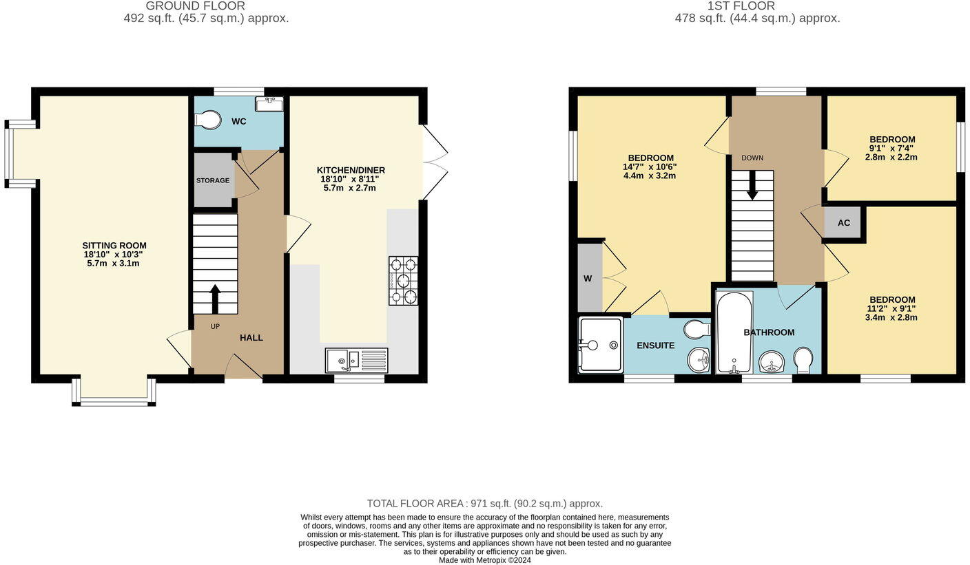 Bracken Way, Malvern, WR14 floorplan