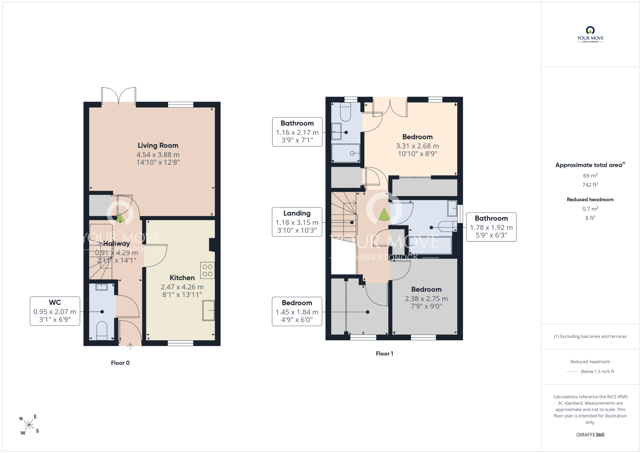 Monarch Court, Newcastle upon Tyne, Tyne and Wear, NE12 floorplan
