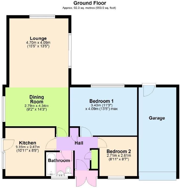 Severn Road, Hollinwood, Oldham floorplan