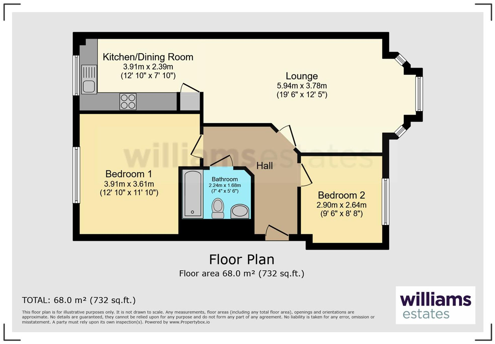Ruthin, LL15 floorplan