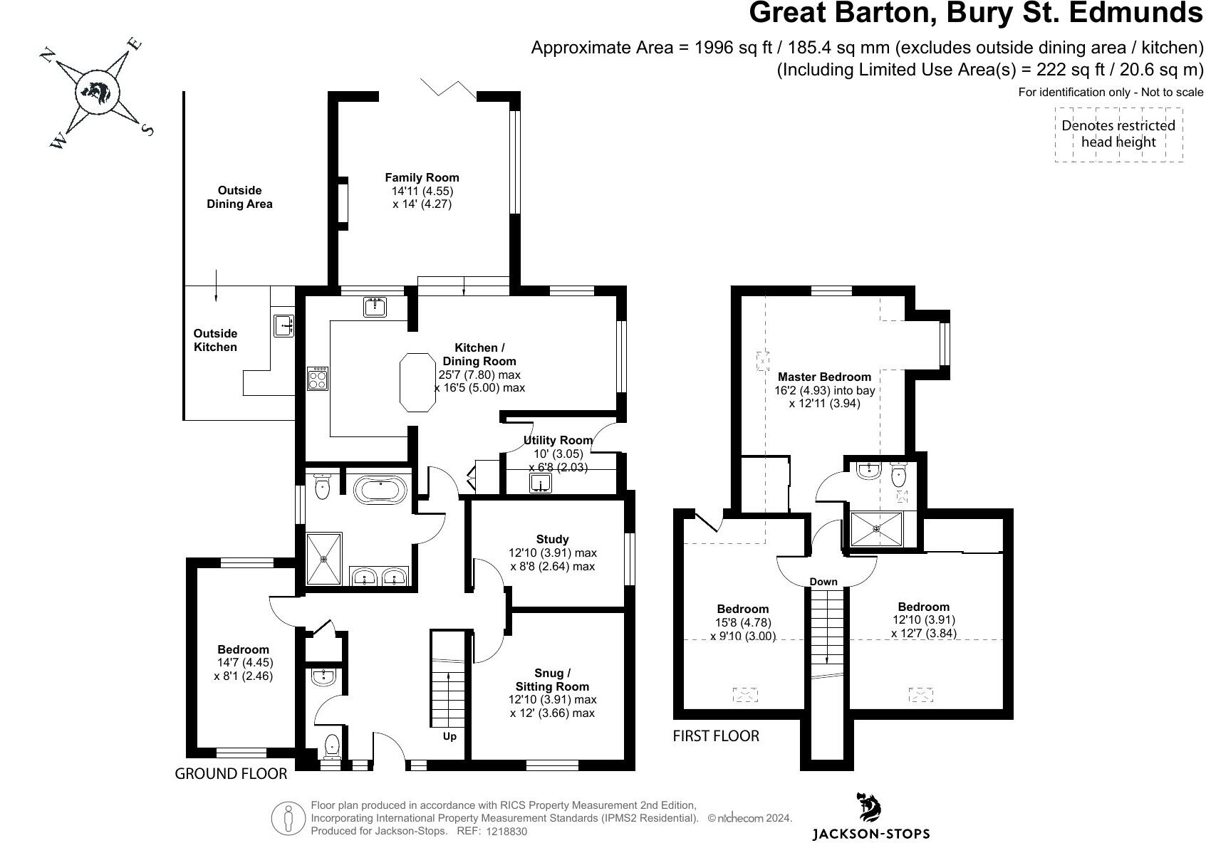 Thurston Road, Great Barton, Bury St Edmunds, Suffolk, IP31 floorplan