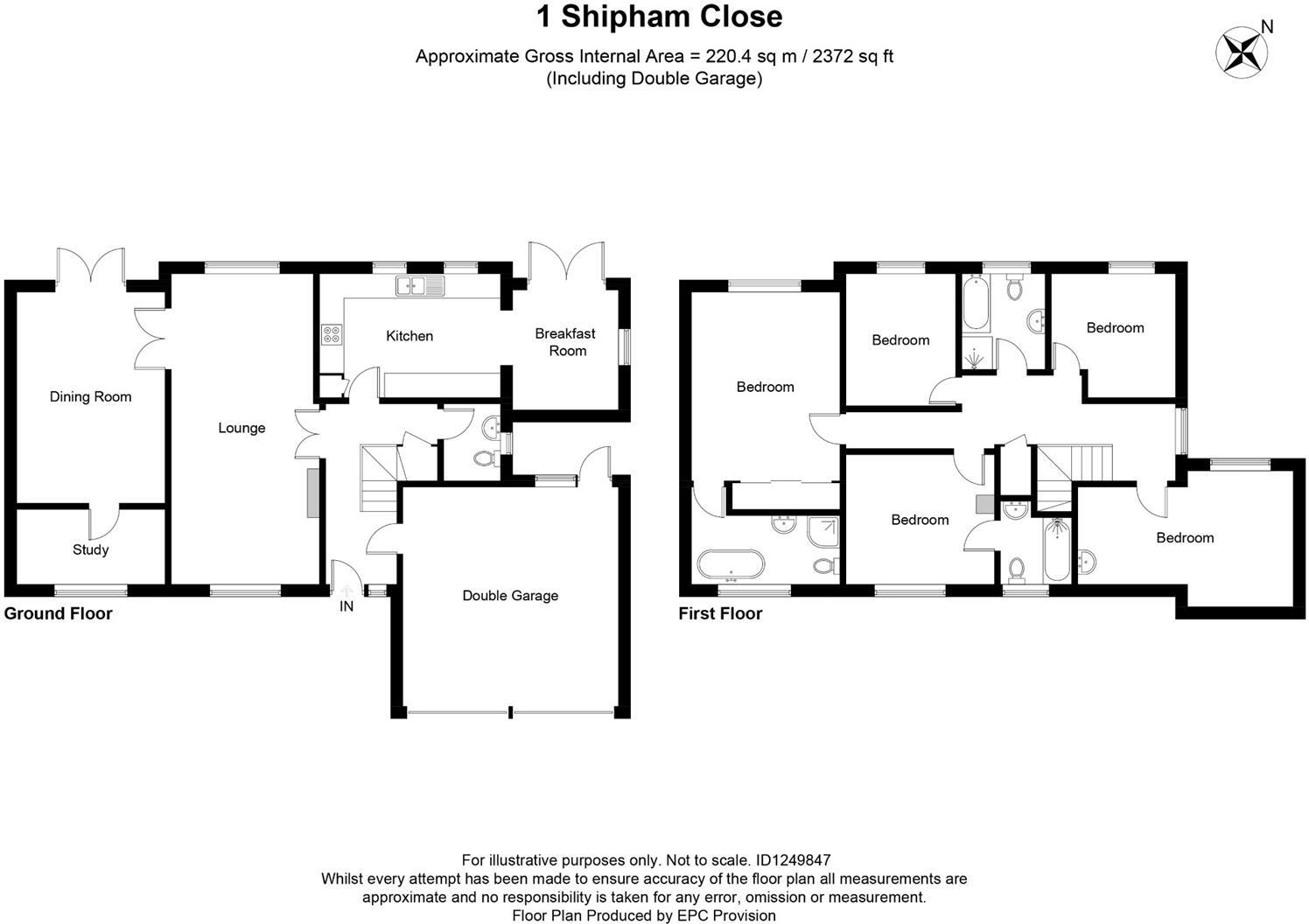 Shipham Close, Nailsea floorplan