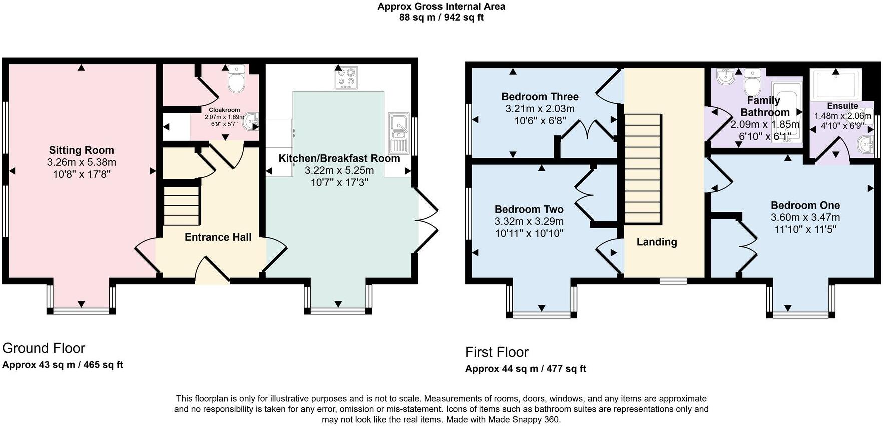 Bow Lake Gardens, Bishopstoke, SO50 floorplan