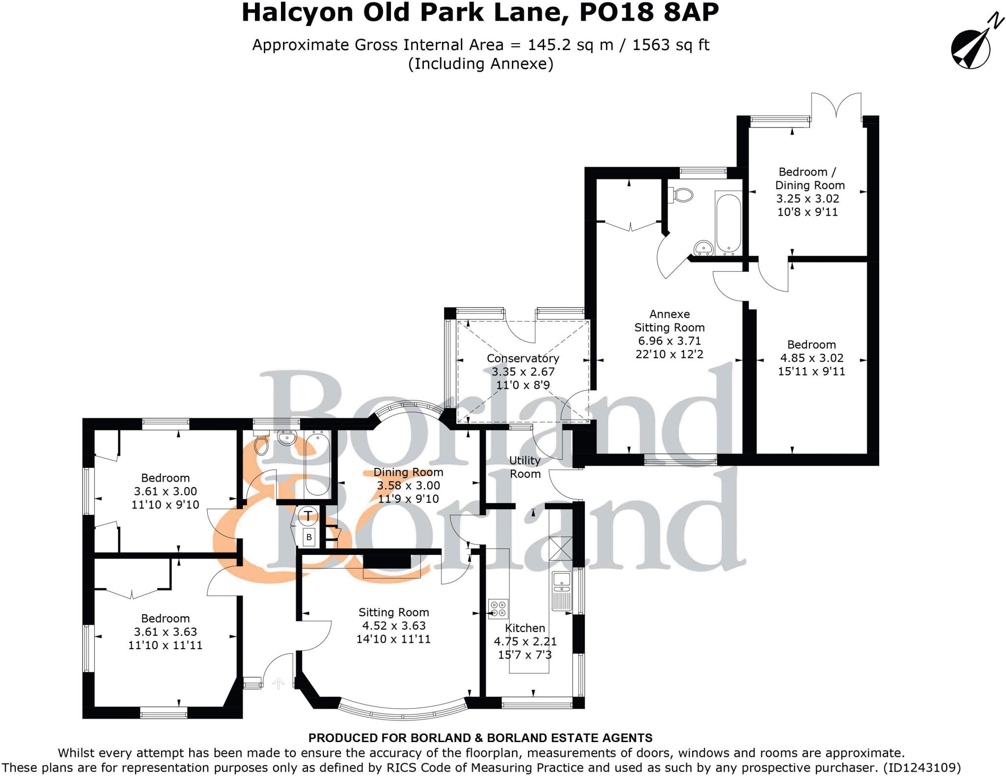 Old Park Lane, Chichester floorplan
