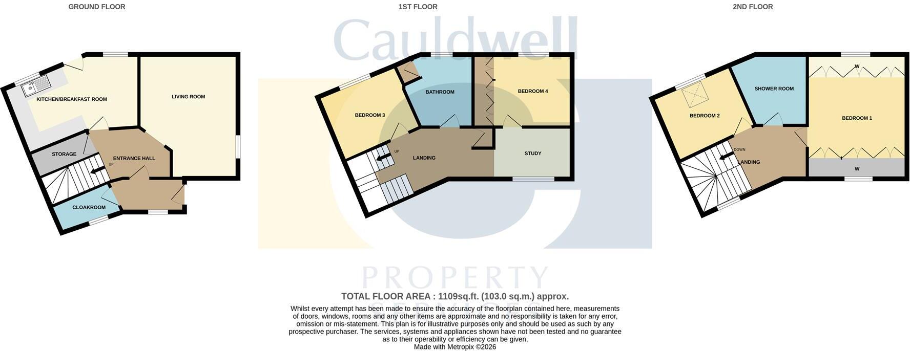 Picton Street, Kingsmead, Milton Keynes floorplan