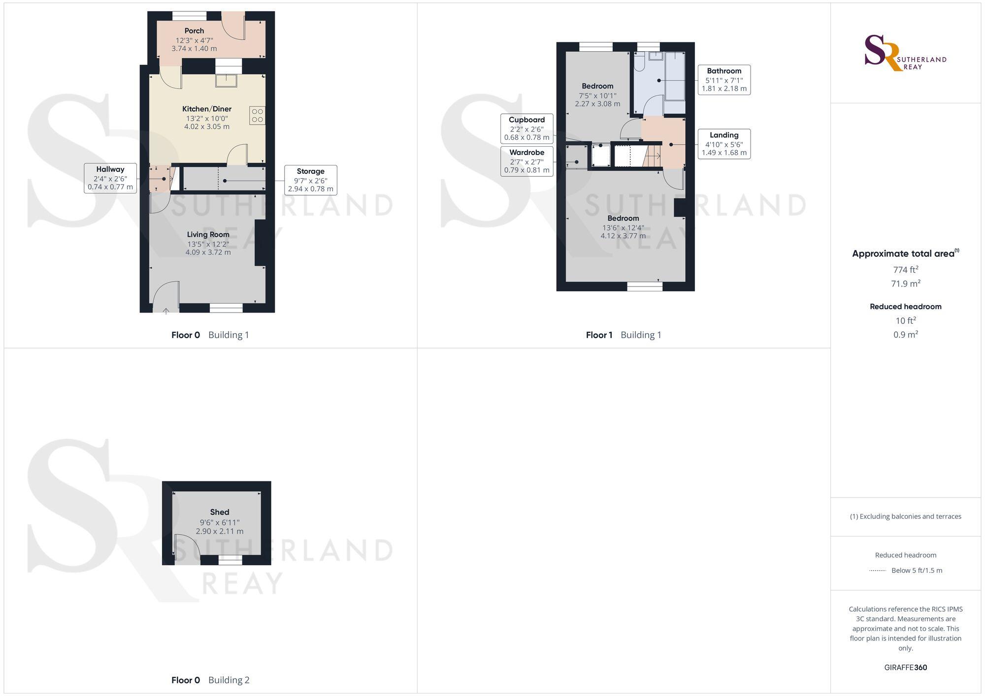 Buxton Road, Furness Vale, SK23 floorplan